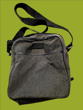 4/$67 Deal! Grey Black Messenger Crossbody Bag